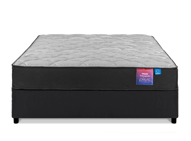 CAMA AMERICANA FLEX THERAPEDIC PLUS BD 2 PLAZAS NEGRO - 1
