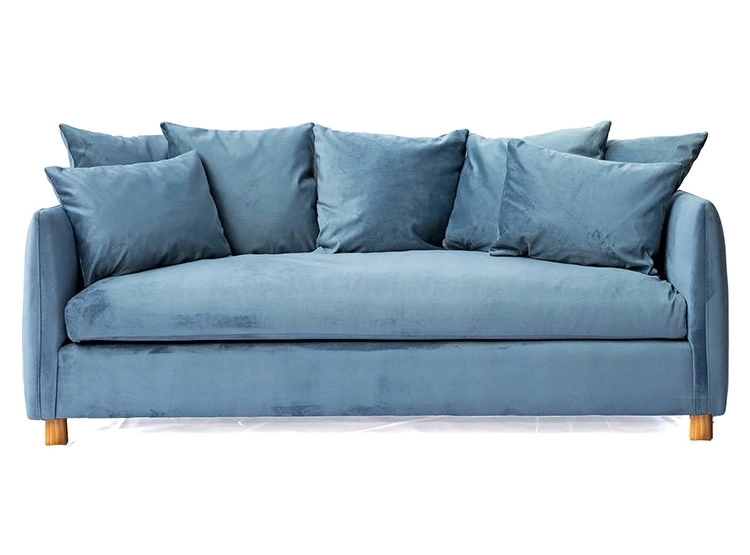 SOFÁ BARRA DESIGN LEONOR VELVET 3 CUERPOS FELPA