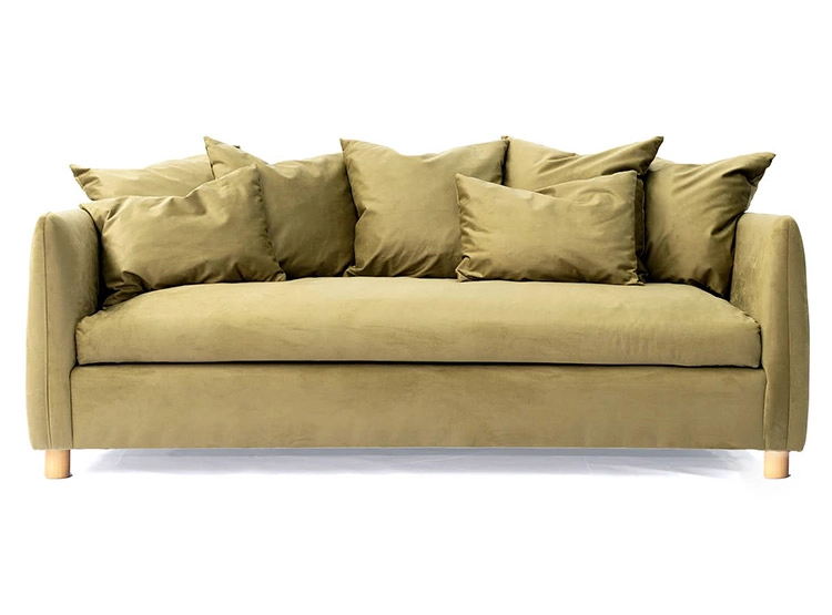 SOFÁ BARRA DESIGN LEONOR VELVET 3 CUERPOS FELPA - 1