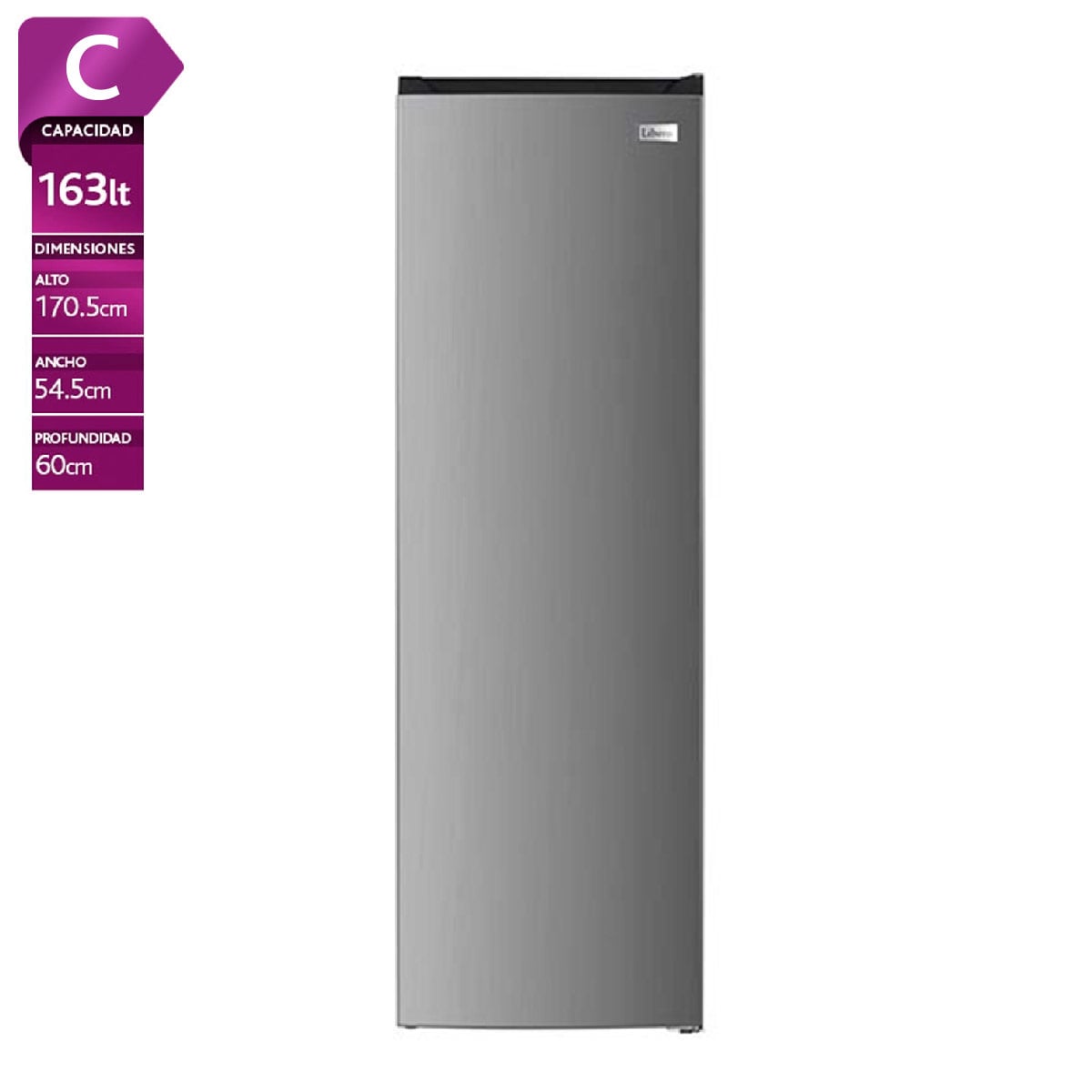 FREEZER VERTICAL LIBERO 163 L NO FROST LFV-290NFI
