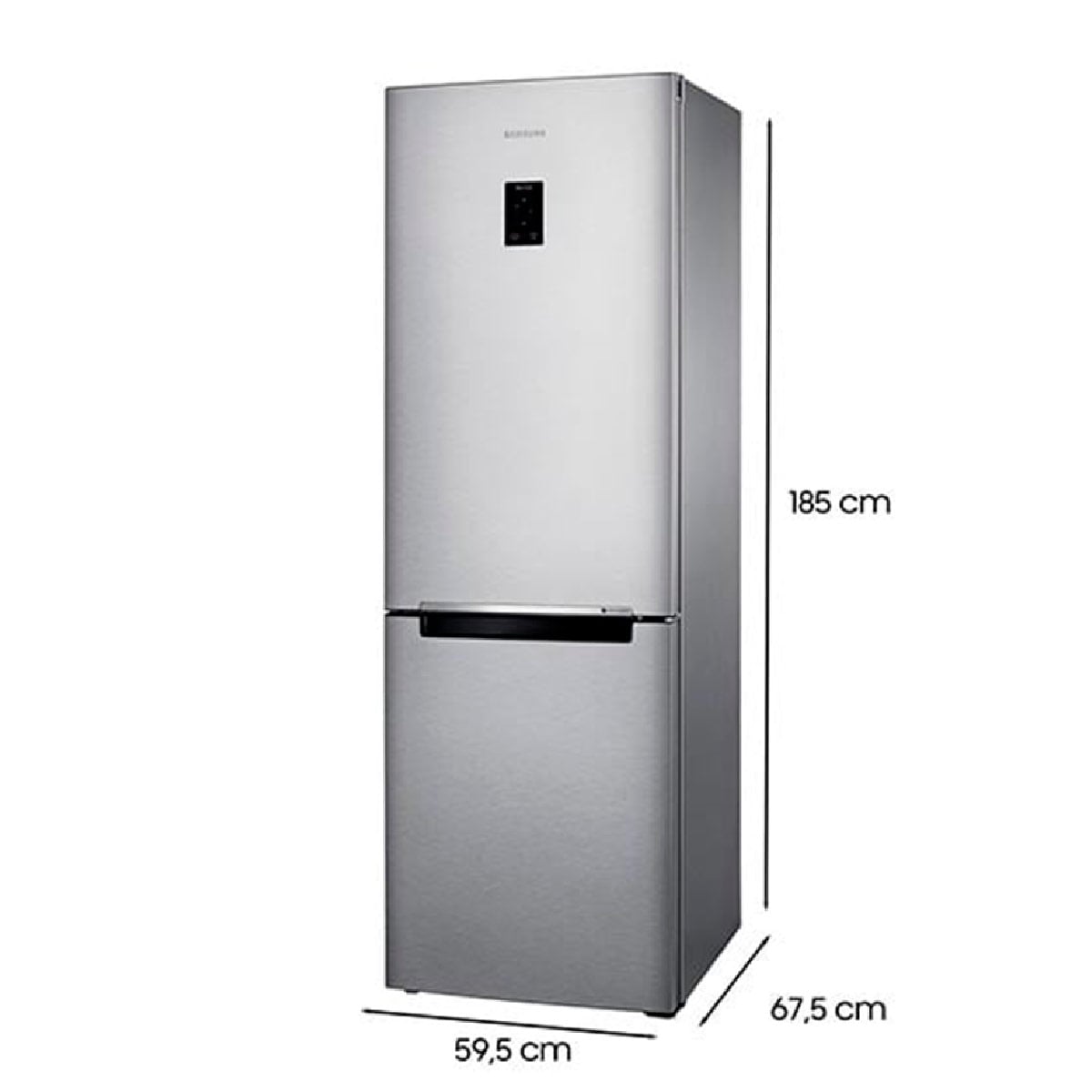 REFRIGERADOR BOTTOM FREEZER SAMSUNG RB33J3230SA 339L NO FROST GRAFITO - 4