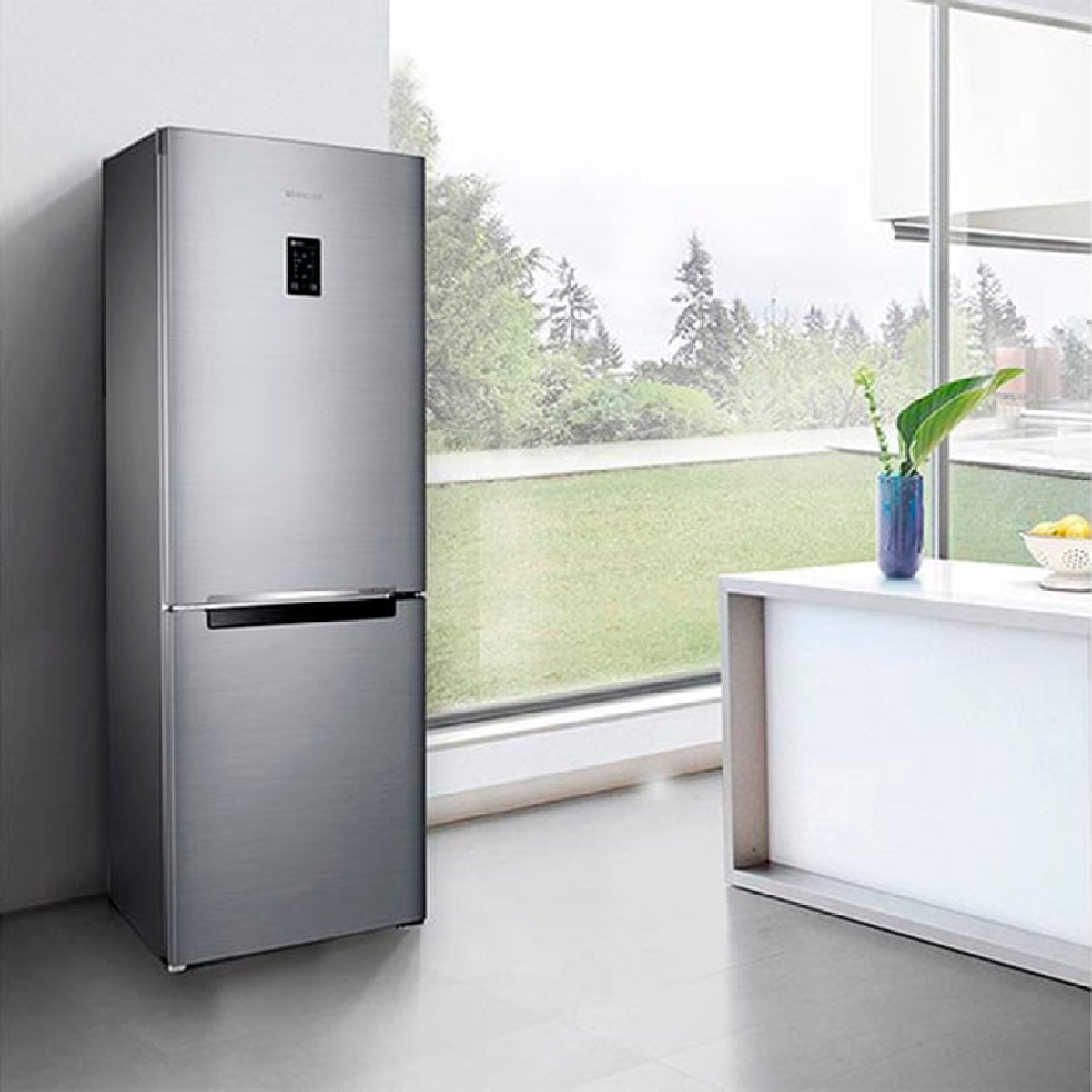REFRIGERADOR BOTTOM FREEZER SAMSUNG RB33J3230SA 339L NO FROST GRAFITO - 5