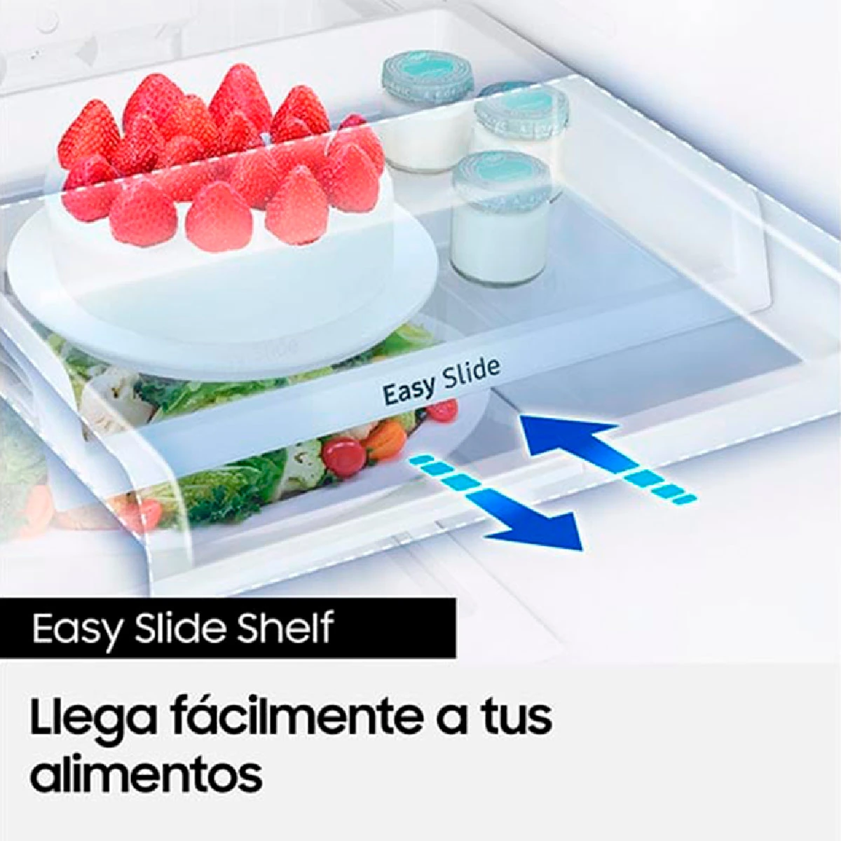 REFRIGERADOR BOTTOM FREEZER SAMSUNG RB33J3230SA 339L NO FROST GRAFITO - 8