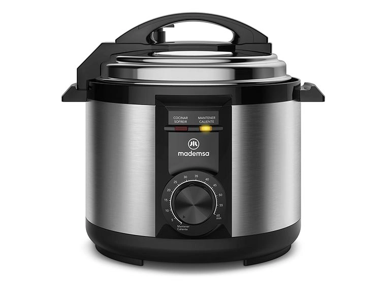 OLLA MULTICOCCIÓN MADEMSA MPC10 900W 5 L GRIS