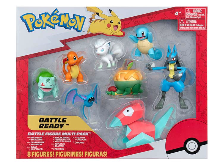 SET FIGURA POKEMON BATTLE / MODELO ALEATORIO - 12