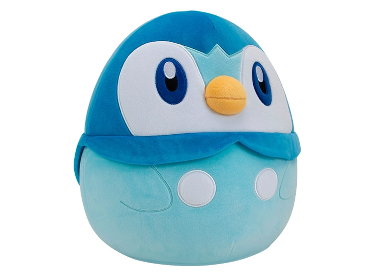 PELUCHE POKEMON SQUISHMALLOWS PIPLUP 28CM - 3