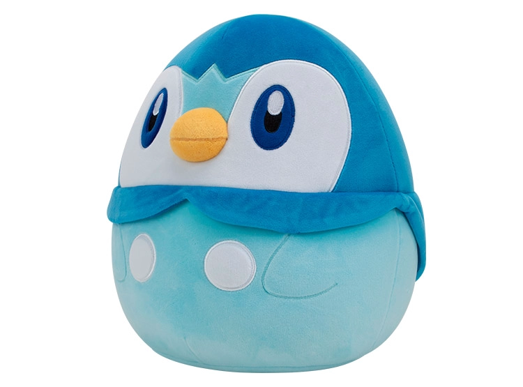 PELUCHE POKEMON SQUISHMALLOWS PIPLUP 28CM - 4