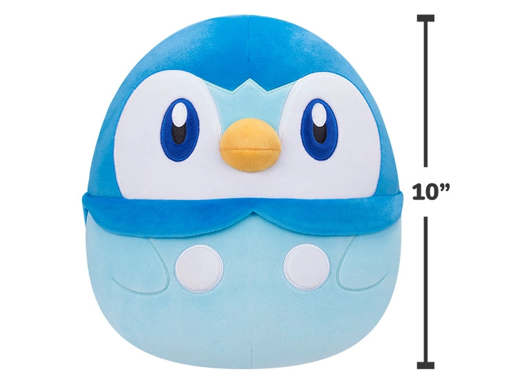 PELUCHE POKEMON SQUISHMALLOWS PIPLUP 28CM - 7