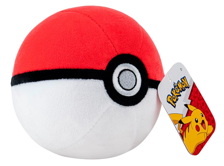 POKEMON PELUCHE POKEBOLA 10 CM ASST - MODELO ALEATORIO - 1