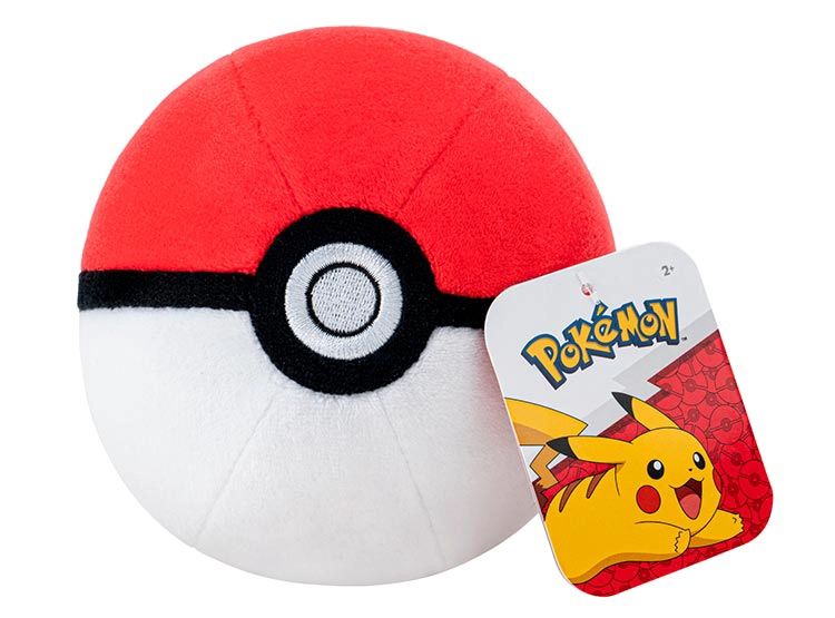 POKEMON PELUCHE POKEBOLA 10 CM ASST - MODELO ALEATORIO - 2