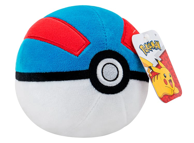 POKEMON PELUCHE POKEBOLA 10 CM ASST - MODELO ALEATORIO - 5
