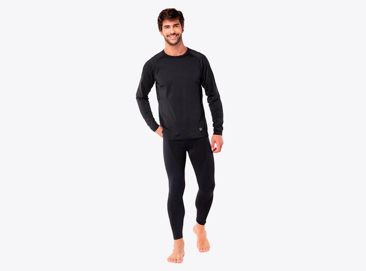 CAMISETA MANGA LARGA MICROFIBRA HOMBRE TOP 186MSC1 - 2