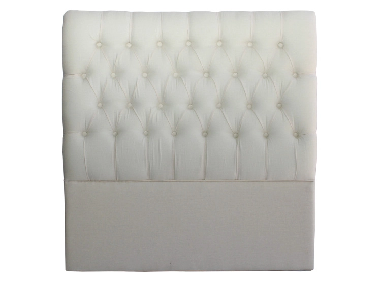 RESPALDO MAISON LINETT CAPITONE LINO KING - 1