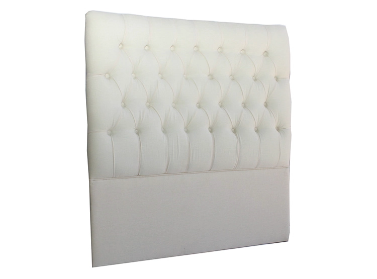 RESPALDO MAISON LINETT CAPITONE LINO KING - 2
