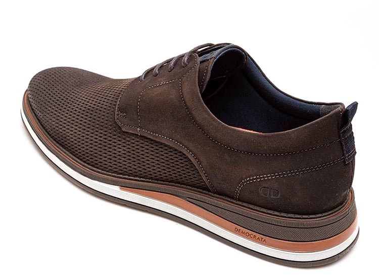 ZAPATOS CUERO HOMBRE DEMOCRATA CAFE TYPE - 3