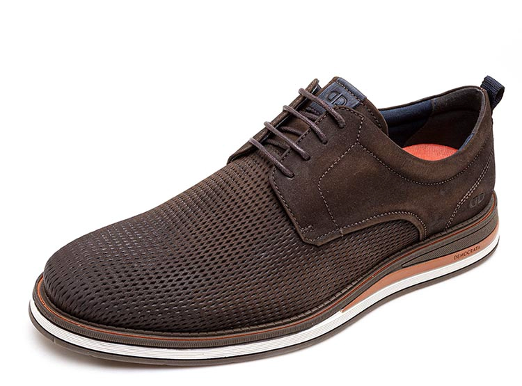 ZAPATOS CUERO HOMBRE DEMOCRATA CAFE TYPE - 2