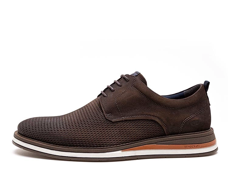 ZAPATOS CUERO HOMBRE DEMOCRATA CAFE TYPE - 1