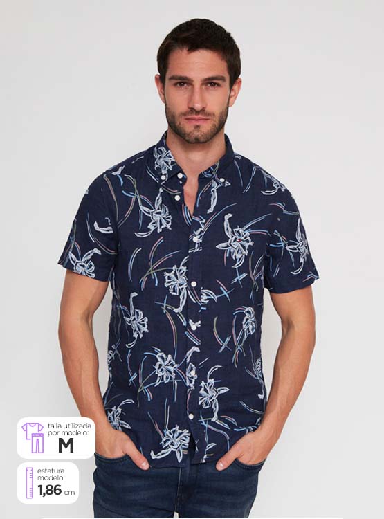 CAMISA MANGA CORTA HOMBRE TOMMY HILFIGER