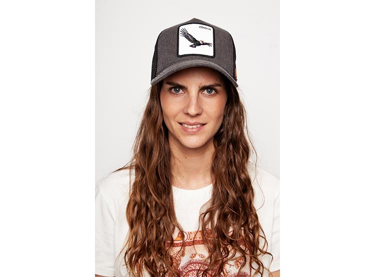 GORRA WILD LAMA CONDOR NEGRO LAVADO - 4