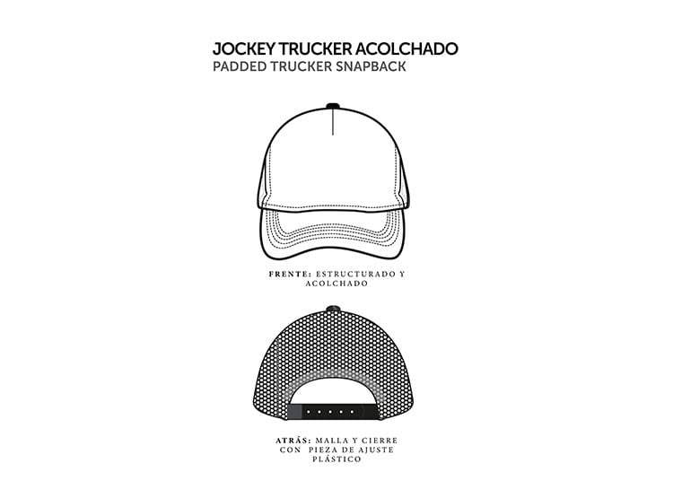 GORRA WILD LAMA EOS NEGRO - 5