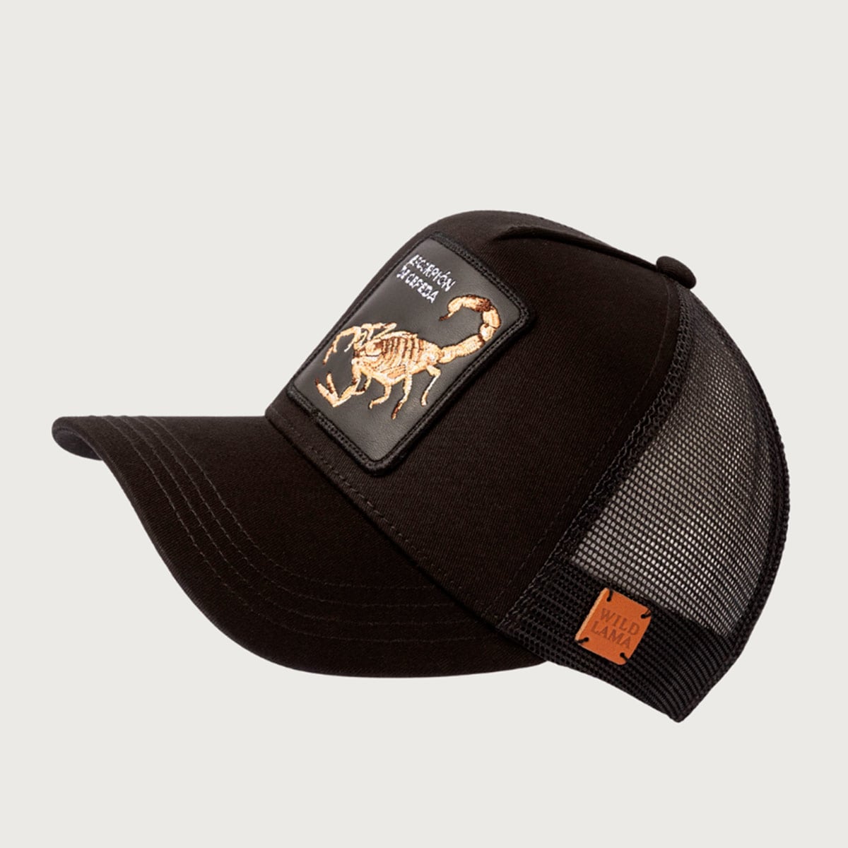 GORRO WILD LAMA ESCORPIÓN ORGÁNICO NEGRO - 2