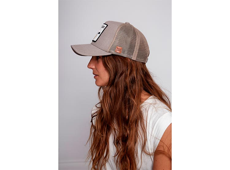 GORRA WILD LAMA FLAMENCO BEIGE - 2