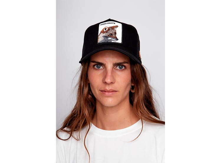 GORRA WILD LAMA ZORRO CHILOTE NEGRO - 4