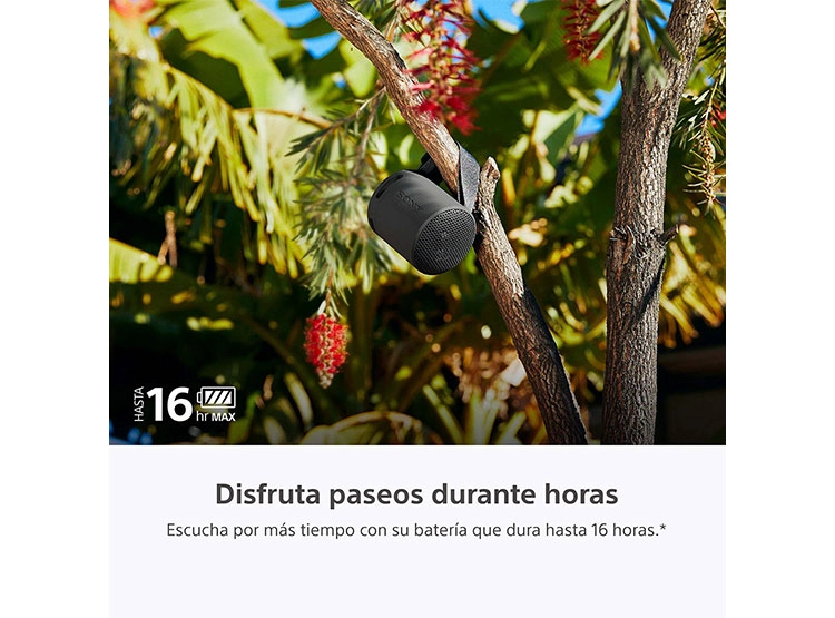 PARLANTE BLUETOOTH SONY PORTATIL XB100 SRS-XB100 NEGRO - 4