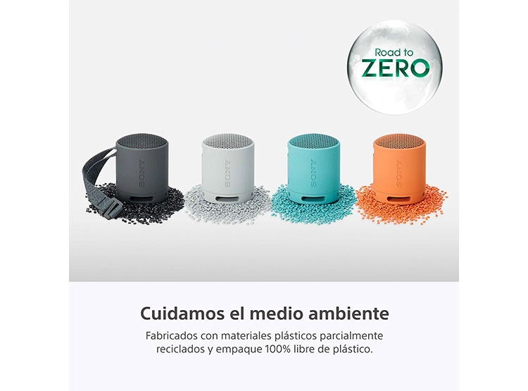 PARLANTE BLUETOOTH SONY PORTATIL XB100 SRS-XB100 NEGRO - 10