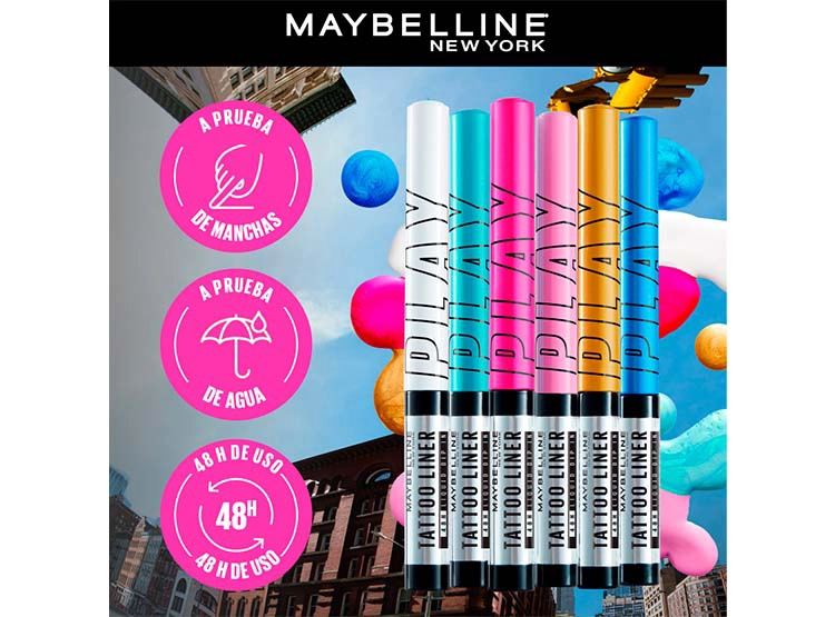 DELINEADOR DE OJOS MAYBELLINE NEW YORK TATTOO LINER PLAY - 4