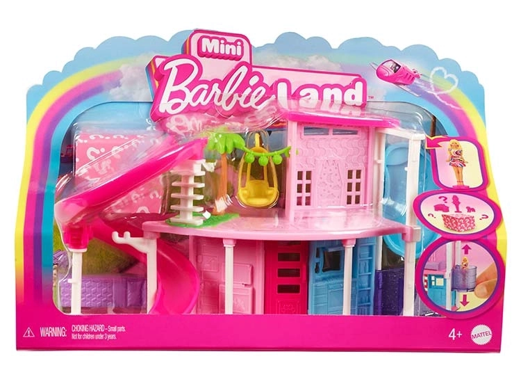 BARBIE MINI BARBIELAND CASA DE MUÑECAS SORPRESA  - 1