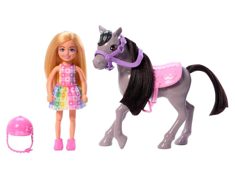 SET DE JUEGO BARBIE CHELSEA PASEO EN PONY - 2