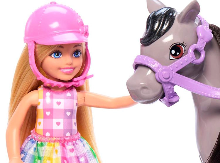 SET DE JUEGO BARBIE CHELSEA PASEO EN PONY - 3