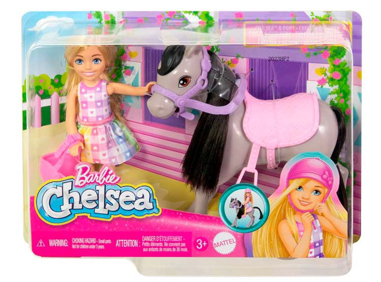 SET DE JUEGO BARBIE CHELSEA PASEO EN PONY - 6
