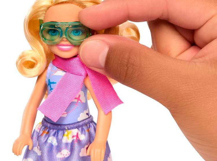 SET DE JUEGO BARBIE CHELSEA PILOTO DE AVION - 3