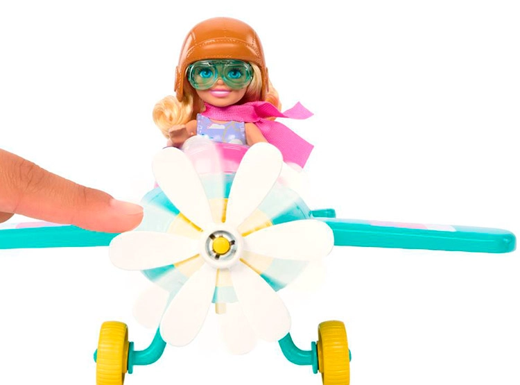 SET DE JUEGO BARBIE CHELSEA PILOTO DE AVION - 4