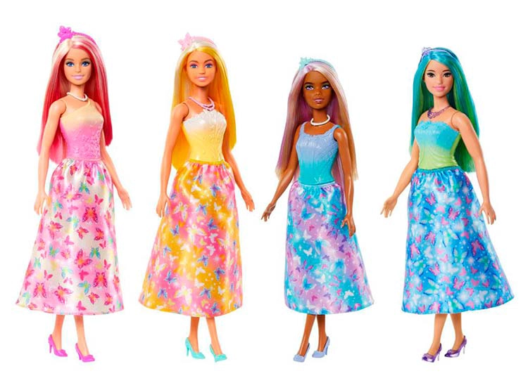 MUÑECA BARBIE FANTASIA DONCELLA VESTIDOS DE ENSUEÑO / MODELO ALEATORIO - 1