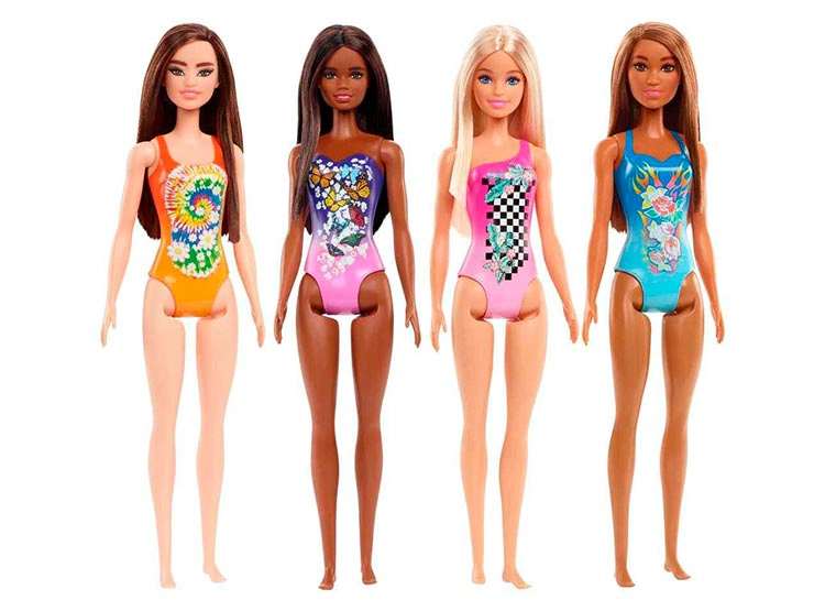 MUÑECA BARBIE FASHION & BEAUTY PLAYA SORPRESA / MODELO ALEATORIO - 1