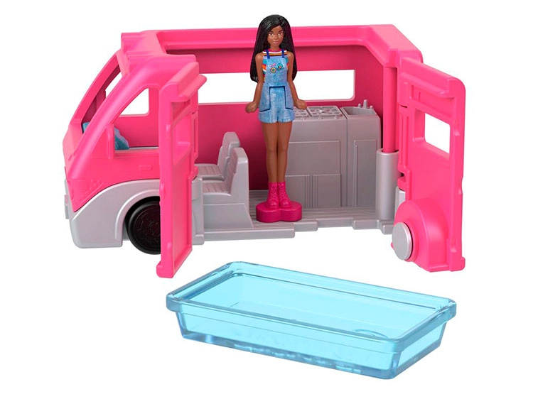 BARBIE MINI BARBIELAND VEHÍCULO PARA MUÑECAS SORPRESA - 1