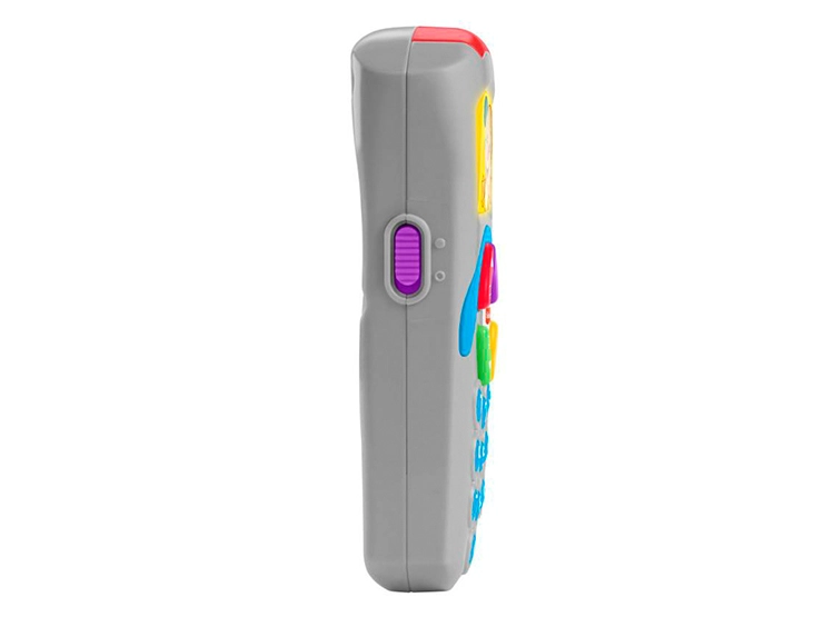 JUGUETE HABILIDAD BEBÉ FISHER PRICE CONTROL REMOTO DIDACTICO GRIS - 3