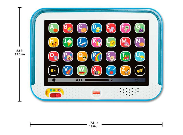 JUGUETE PARA BEBE FISHER-PRICE CRECE CONMIGO TABLA DE APRENDIZAJE - 3