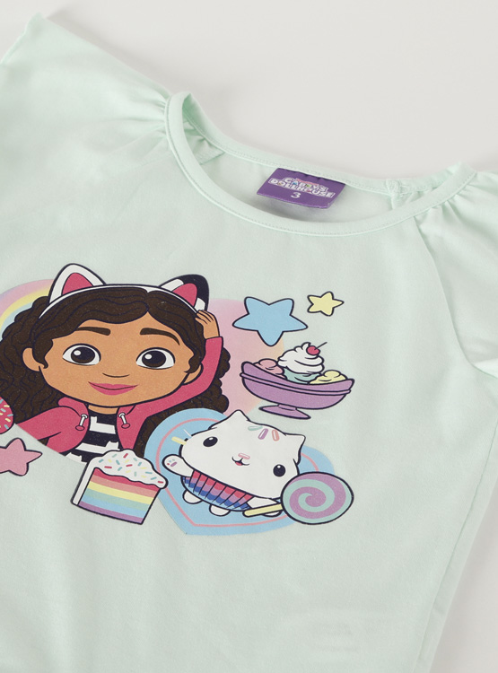 POLERA MANGA CORTA ALGODÓN NIÑA GABBY DOLL HOUSE - 3