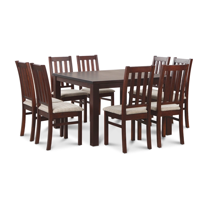 JUEGO DE COMEDOR CIC ÑUBLE 8 SILLAS CARAMELO - 1