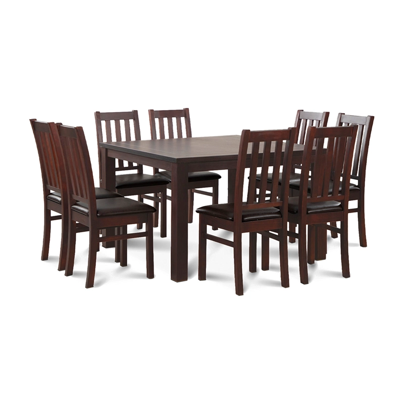 JUEGO DE COMEDOR CIC ÑUBLE 8 SILLAS CARAMELO - 2