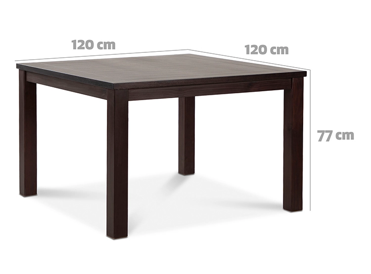 JUEGO DE COMEDOR CIC ÑUBLE 8 SILLAS CHOCOLATE NEGRO - 9