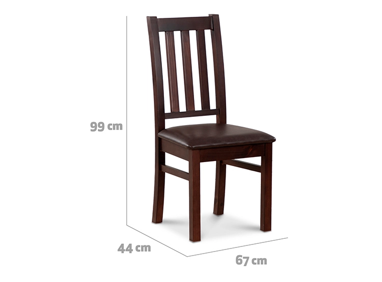 JUEGO DE COMEDOR CIC ÑUBLE 8 SILLAS CHOCOLATE NEGRO - 10