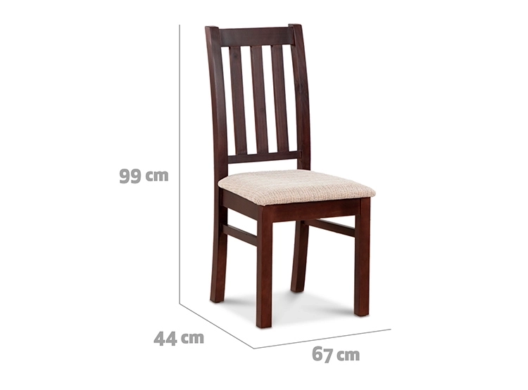 JUEGO DE COMEDOR CIC ÑUBLE 8 SILLAS CHOCOLATE BEIGE - 10