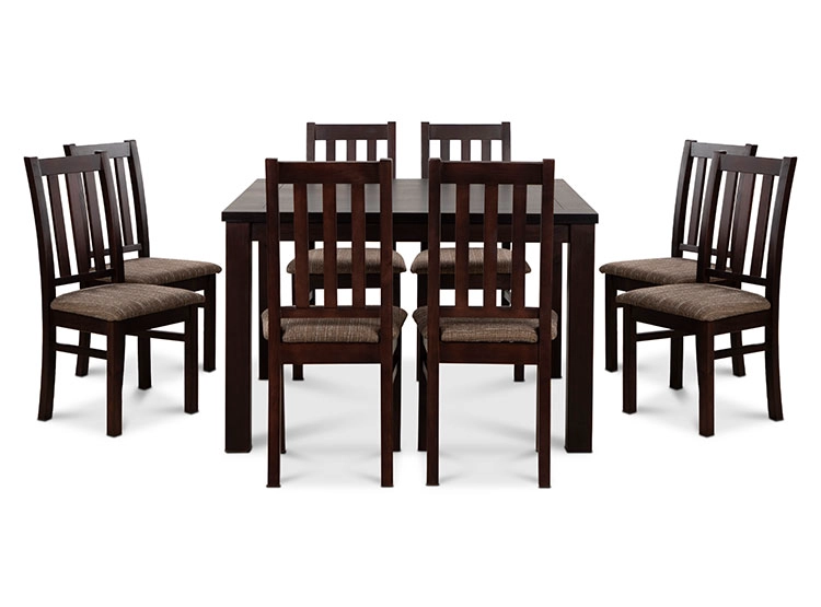 JUEGO DE COMEDOR CIC ÑUBLE 8 SILLAS CHOCOLATE CAFÉ - 3