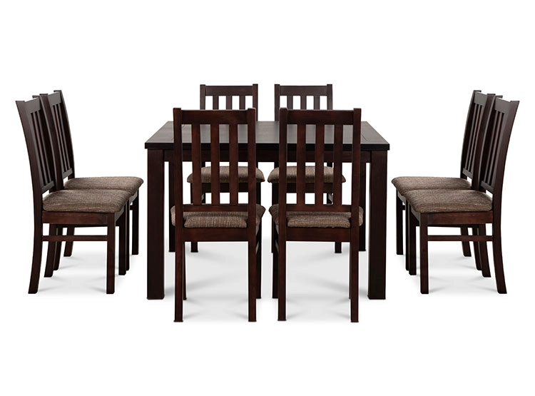 JUEGO DE COMEDOR CIC ÑUBLE 8 SILLAS CHOCOLATE CAFÉ - 4