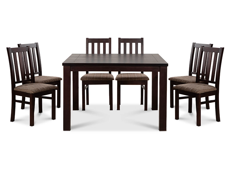 JUEGO DE COMEDOR CIC ÑUBLE 8 SILLAS CHOCOLATE CAFÉ - 5